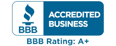 BBB Accredited Business A+ rating