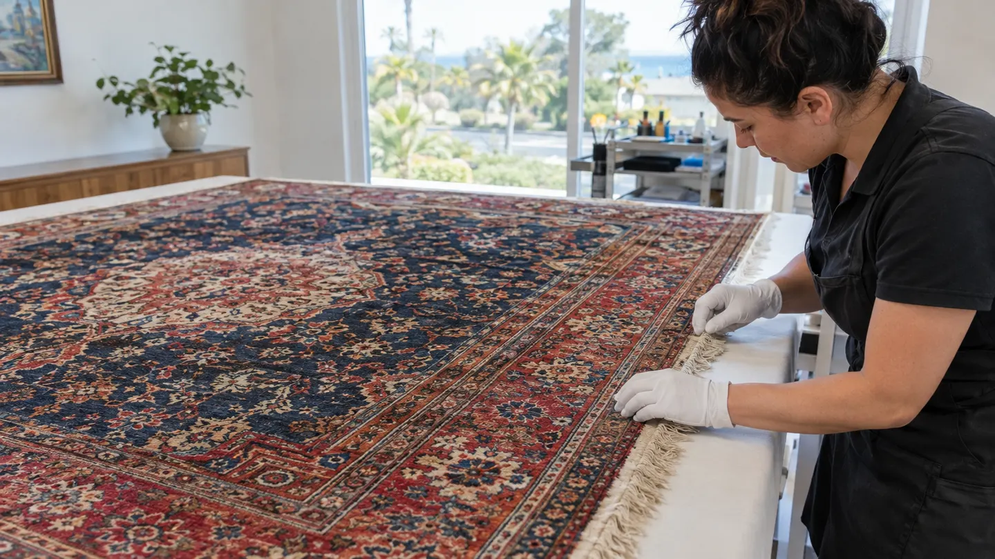 Professional oriental rug cleaning in Orange County