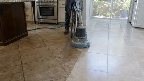 Professional tile and grout cleaning in Orange County