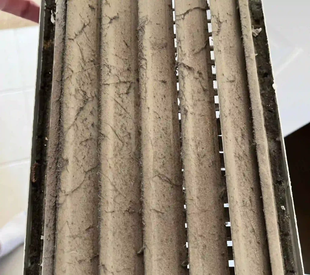 Dirty Air Duct filter