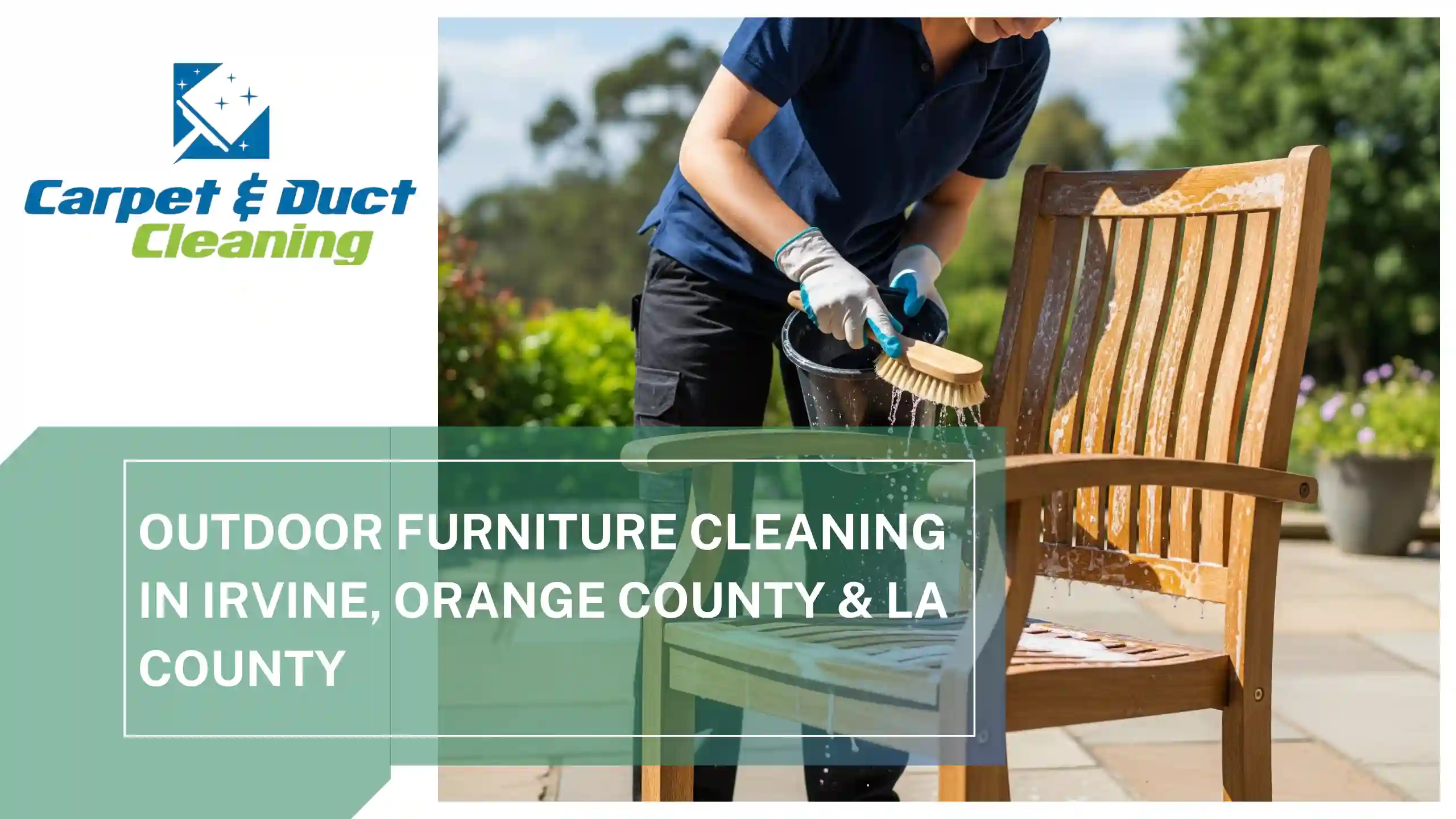 Outdoor Furniture Cleaning in Irvine