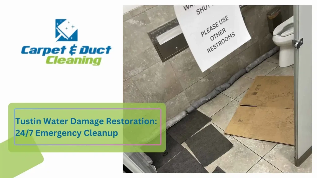 Tustin Water Damage Restoration 247 Emergency Cleanup
