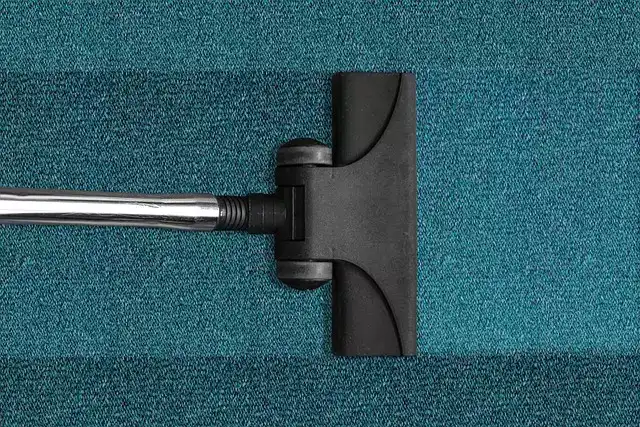 carpet being cleaned in a home.