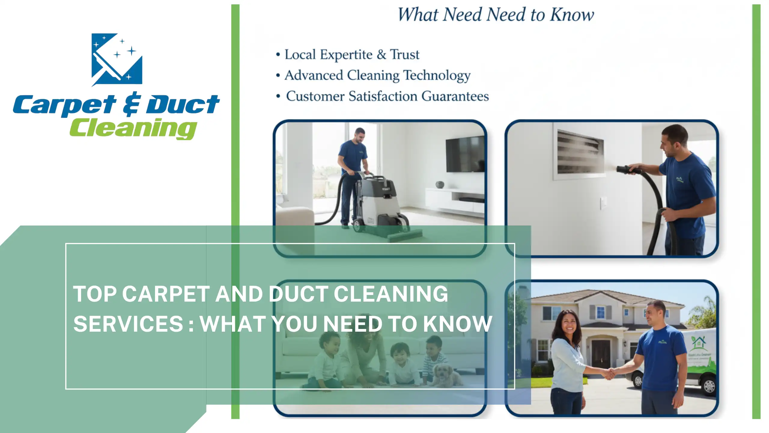 Carpet & Duct Cleaning Guide: Top Tips for Your Home
