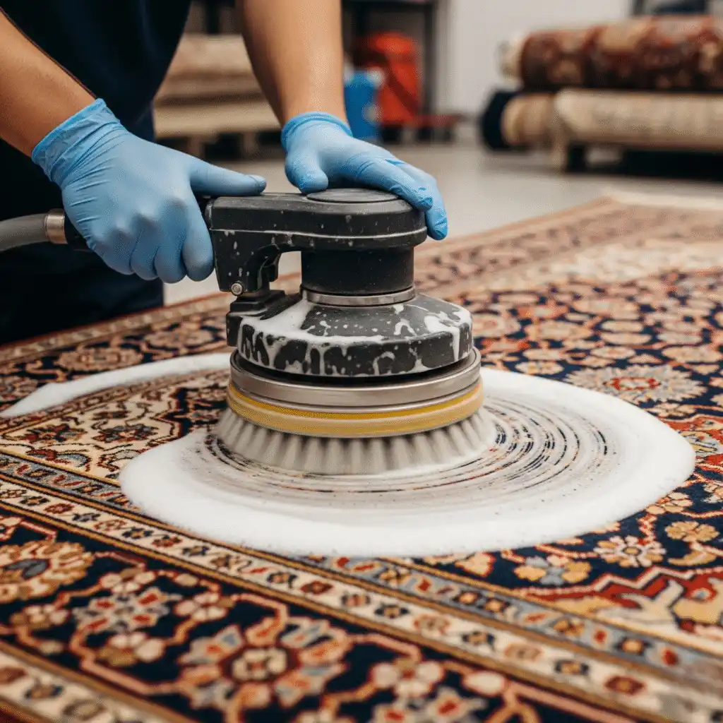 deep-cleaning-a-Persian-rug