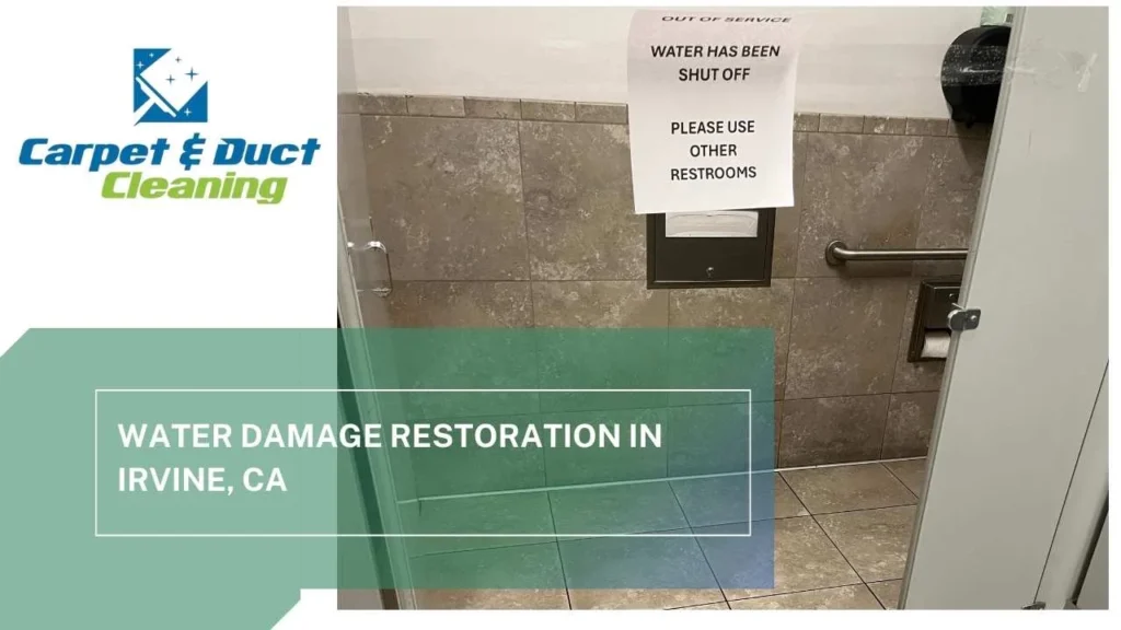 Water Damage Restoration in Irvine, CA